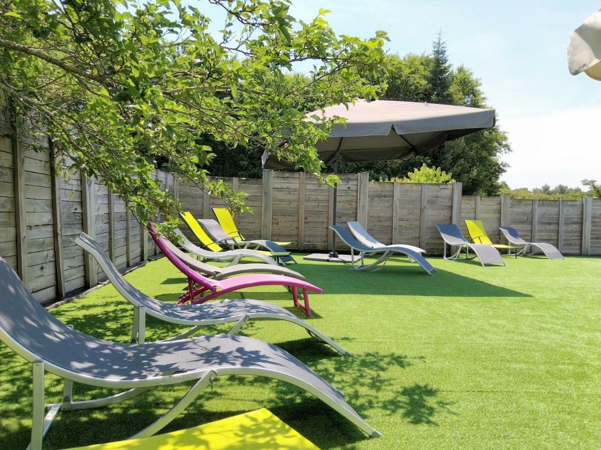 Camping Familial Les Chalets D'Uza Kültér fotó
